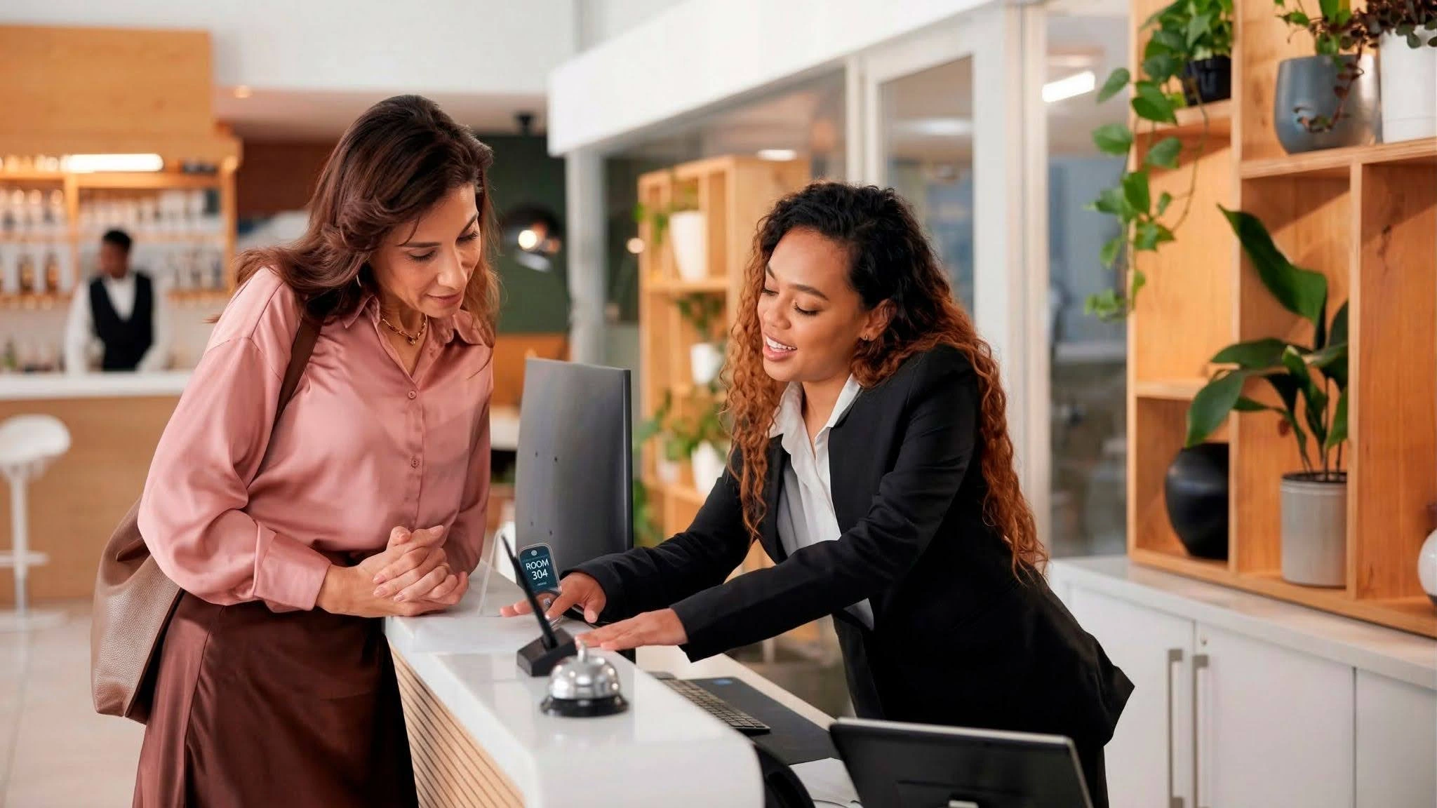 Mesa de hospitalidad